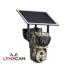 LYNXCAM LX4 Camera rotativa Dual Lens 4G Live PTZ 360°