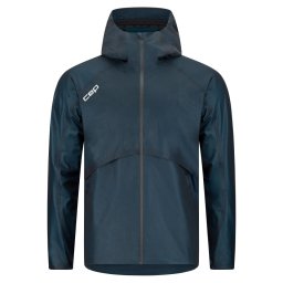 CEP - jacheta waterproof pentru alergare - PRO RUN 3L - bleumarin