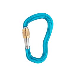 Carabiniera Pirum Gi Alloy Screwlock Blue Anodized 30Kn