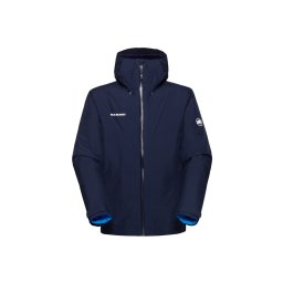 Jacheta Barbati Mammut Convey 3 in 1 HS Hooded Marine-Glacier Blue