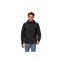 Jacheta Barbati Mammut Treeline Light HS Hooded Black