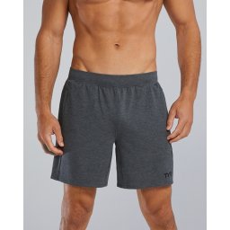 TYR - pantaloni scurti - UltraSoft Men's Midweight Terry A.M. Shorts - Charcoal Heather
