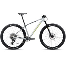 Bicicletă MTB XC hardtail Orbea ALMA M21 - Halo Silver (Gloss) Shark Grey (Matt)