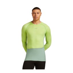 Bluza Barbati Icebreaker 200 Zoneknit Ls Crewe Seaglass-Peridot-Cb