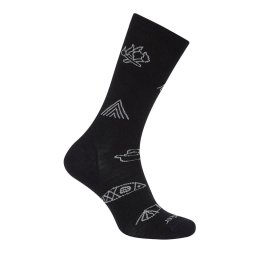 Sosete Barbati M Mer Lifestyle-Ultralight Crew Camp Ess Black-Alloy