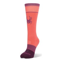 Sosete Schi Femei Spyder Pro Liner Socks Coral Haze