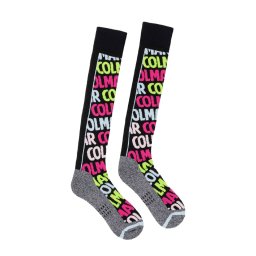 Sosete Schi Unisex Colmar 5280 Framboise-Rosy Blossom-Thai Green
