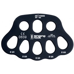 Placă pentru ancorare multiplă Singing Rock Rigging Plate 3/5 ('Labă de urs')