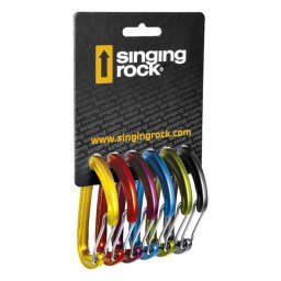 Set 6 carabiniere Singing Rock Vision Straight