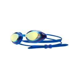 Ochelari înot TYR BLACKHAWK Racing Goggles Mirrored - albastru auriu - oglindă competiție
