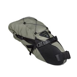 Geanta Topeak BackLoader TBP-BL3G - Volum 15 L, Verde - logo Gri