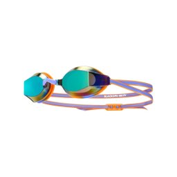 Ochelari înot TYR BLACK OPS 140 EV Racing Mirrored junior - mov/portocaliu