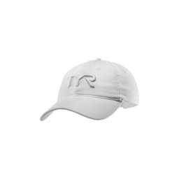 Cască înot TYR LOGO ADJUSTABLE CAP - alb confortabilă și durabilă