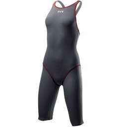 TYR Costum tehnic Thresher Open Back gri-rosu