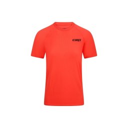 Tricou CEP Core Run Ultralight SS - portocaliu neon coral respirabil