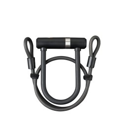 Incuietoare U AXA Newton Pro UL MINI 150/14 + cablu 100*8mm - Negru