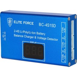 Incarcator pentru acumulatori airsoft Elite Force LiPo Charger, 240 VAC, 1.5 A, BMS, display