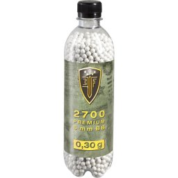 Bile airsoft Elite Force Premium, BB 6 mm, 0.30 g, plastic, albe, 2700 bile