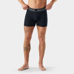 Boxer Merino bărbați Smartwool Intraknit™ - negru seamless
