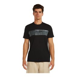 Tricou Barbati Icebreaker Merino 150 Tech Lite Elevation Line Black