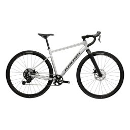 Bicicleta Gravel Kross Esker 1.0 28 inch gri Shimano Cues