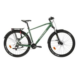 Bicicleta MTB Hardtail Kross Hexagon 4.0 EQ 27.5 inch verde Shimano Acera