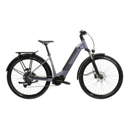Bicicleta Electrica MTB Kross Influx HYB SUV LS 1.0 820 29 inch gri Shimano Cues