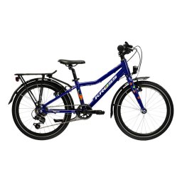 Bicicleta Copii Kross Level Mini 3.0 EQ 20 inch bleumarin Shimano Tourney
