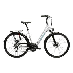 Bicicleta Urban Kross Sentio 3.0 28 inch argintie Shimano Acera
