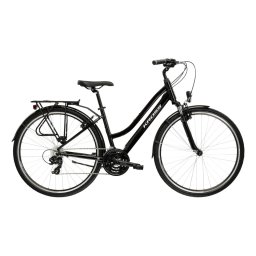 Bicicleta Urban Kross Trans 1.0 W 28 inch neagra Shimano Tourney