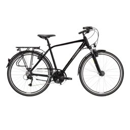 Bicicleta Urban Kross Trans 4.0 28 inch neagra Shimano Acera