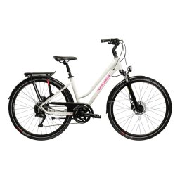 Bicicleta Trekking Kross Trans 5.0 28 inch gri Shimano Cues