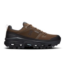 Pantofi hiking On Cloudrock Low WP - impermeabili trail - Earth Black