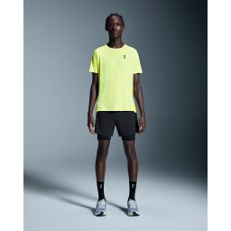 Pantaloni scurți 2in1 On 5" Performance - negru alergare