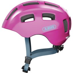 Abus - casca ciclism copii YOUN-I 2.0 helmet - roz stralucitor