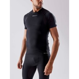 Tricou Craft Active Extreme X CN SS - negru strat de bază tehnic
