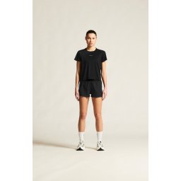 Tricou alergare Craft Hypervent Tee - negru ventilație perforată
