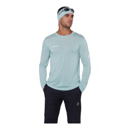 Bluza Barbati Mammut Tree Wool FL Longsleeve Nebla