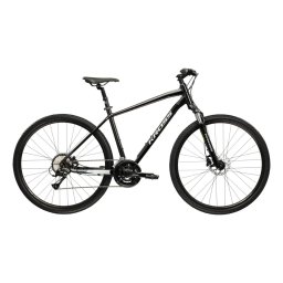 Bicicleta Trekking Kross Evado 4.0 28 inch neagra Shimano Acera