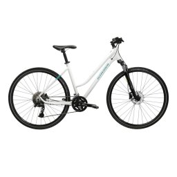 Bicicleta Trekking Kross Evado 7.0 28 inch alba Shimano Cues