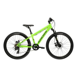 Bicicleta Copii Kross Dust JR 1.0 DSC 24 inch verde Shimano Tourney