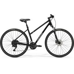 Merida Crossway 100 Iii2 Damă Lucios Negru (Argintiu)