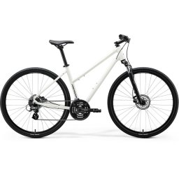 Merida Crossway 10 Damă S Silk Alb (Gri)