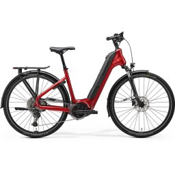 Merida eFloat City 600 Eq M Căpșună Închisă (Gri) - Bosch