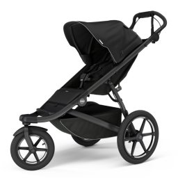 Carucior Thule Urban Glide 3 all-terrain cu prinderea hamului magnetica, Black
