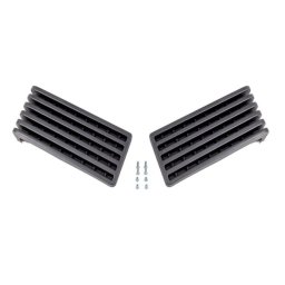 Accesoriu grile inchise pentru cutie portbagaj Towbox V3, Negru