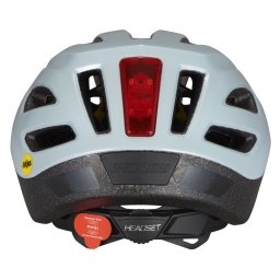 Specialized casca ciclism copii Shuffle Child LED - alb lucios Gloss Ice albastru Cobalt