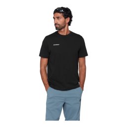 Tricou Barbati Mammut Base Mini Logo Negru