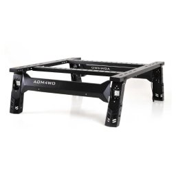 Rollbar Mountain Top Ford Ranger Raptor, Wildtrak pentru corturi de acoperiș si accesorii overlanding, cu proiectoare incluse, negru, AQM4WD S75