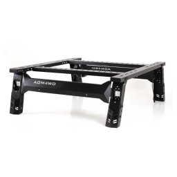 Rollbar Dodge Ram pentru corturi de acoperiș si accesorii overlanding, cu proiectoare incluse, negru, AQM4WD S75